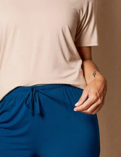 Bamboo Sleep Pants - Atlantic Blue -Tops & Tees Sale SIVANASPIRIT 08292024 2955 C 908f6b4b e2f6 4c41 ad2a 7d7de9f99cb6