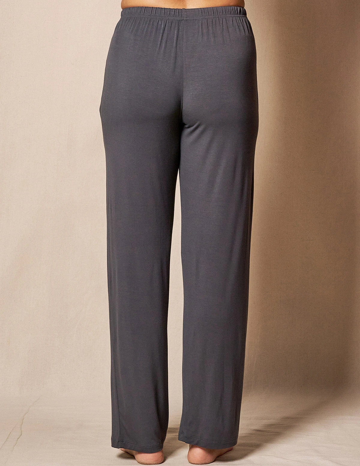 Bamboo Sleep Pants - Grey 5 Bamboo Sleep Pants - Grey - Image 4
