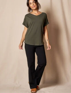 Bamboo / Organic Cotton Classic Straight Leg Pants - Black 13 Bamboo / Organic Cotton Classic Straight Leg Pants - Black -Tops & Tees Sale SIVANASPIRIT 08292024 3963 903ae719 9351 4528 a062 ec3edeb26814