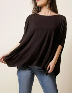 Bamboo Poncho Top
