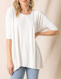 Bamboo Poncho Top -Tops & Tees Sale SO28 IVO