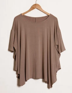 Bamboo Poncho Top -Tops & Tees Sale SO28 MOC