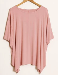Bamboo Poncho Top -Tops & Tees Sale SO28 ROS Front
