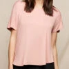 Bamboo Dolman Tee - Rosewater -Tops & Tees Sale SO39 ROS 2