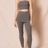 Bamboo Leggings With Skirt - Grey 2 Bamboo Leggings With Skirt - Grey -Tops & Tees Sale SO45 GRY