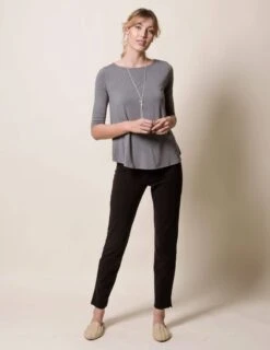 Bamboo 3/4 Sleeve Tee - Grey -Tops & Tees Sale sivana bamboo 3 4 sleeve tee 28238751596727 4cbc9c65 c56e 4845 b5d4 aa8ec237f808