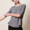 Bamboo 3/4 Sleeve Tee - Grey -Tops & Tees Sale sivana bamboo 3 4 sleeve tee 30196567736503 f4c6693d f7ed 4ea3 9e9b 946ff8f239e9