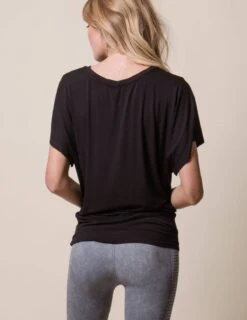 Bamboo Dolman Tunic - Black 12 Bamboo Dolman Tunic - Black -Tops & Tees Sale sivana bamboo dolman tunic 30194349539511