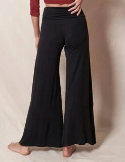 Bamboo Flare Pants - Black 9 Bamboo Flare Pants - Black -Tops & Tees Sale sivana bamboo flare pants 31097626755255