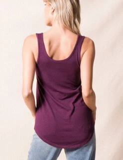 Bamboo / Organic Cotton Hi-Low Tank -Tops & Tees Sale sivana bamboo hi low tank 31914826170551