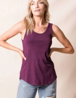Bamboo / Organic Cotton Hi-Low Tank -Tops & Tees Sale sivana bamboo hi low tank 31914829119671