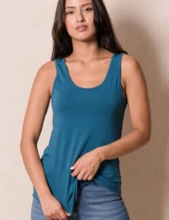 Bamboo / Organic Cotton Hi-Low Tank -Tops & Tees Sale sivana bamboo hi low tank 31942288507063
