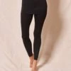 Bamboo Leggings With Skirt - Black -Tops & Tees Sale sivana bamboo leggings with skirt 30562635972791