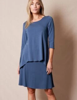 Bamboo / Organic Cotton Knee Length Skirt -Tops & Tees Sale sivana bamboo organic cotton knee length skirt 32723287769271