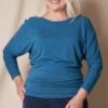 Bamboo/Organic Cotton Long Sleeve Dolman Top -Tops & Tees Sale sivana bamboo organic cotton long sleeve dolman top 32795077214391
