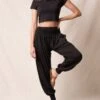 Bamboo / Organic Cotton Taj Pocket Pants - Black -Tops & Tees Sale sivana bamboo organic cotton taj pocket pants 31324987326647