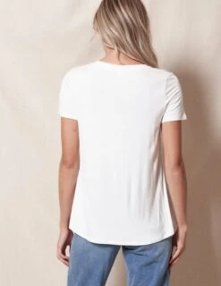 Bamboo V-Neck Tee -Tops & Tees Sale sivana bamboo v neck tee 31098360365239