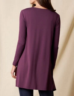 Bamboo Yoga Wrap - Fig -Tops & Tees Sale sivana01295950 final1