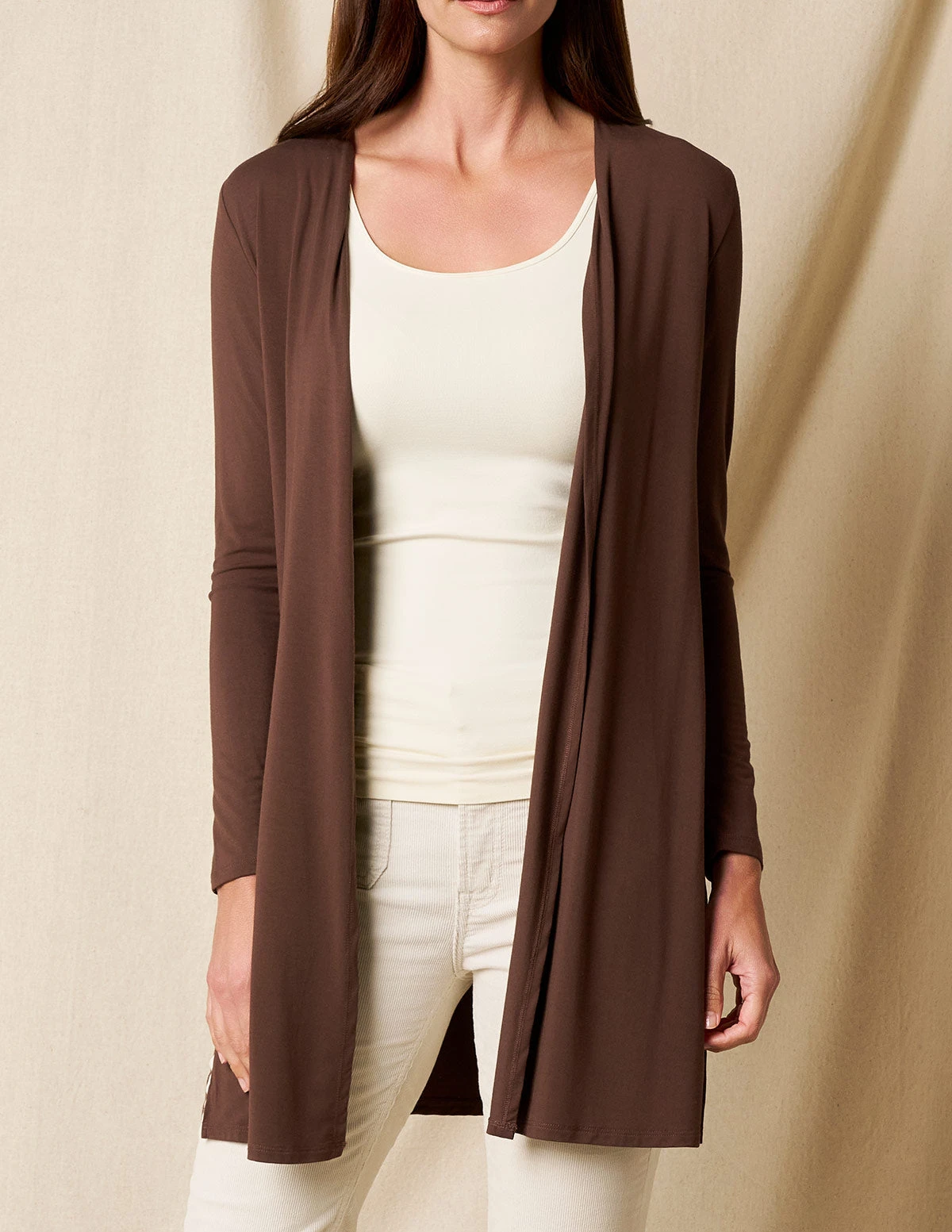 Bamboo Yoga Wrap - Coffee 6 Bamboo Yoga Wrap - Coffee - Image 4