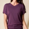 Bamboo Dolman Tunic - Fig -Tops & Tees Sale sivana01296307 final1 c23f0cee b6b8 48a5 af07 e88053ed2729