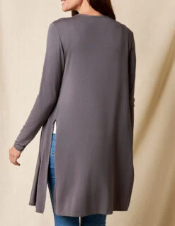 Bamboo Yoga Wrap - Grey -Tops & Tees Sale sivana01296378 final