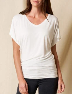 Bamboo Dolman Tunic - Soft White 10 Bamboo Dolman Tunic - Soft White -Tops & Tees Sale sivana01296477 final