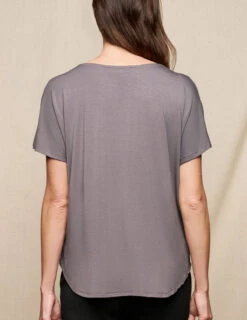 Bamboo Dolman Tee - Grey -Tops & Tees Sale sivana02131500 final